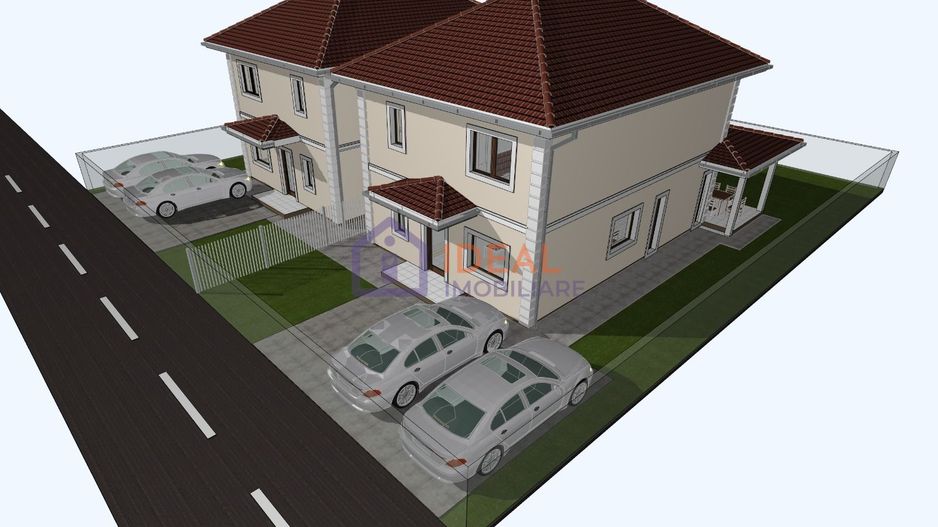 Casa Individuala Moderna cu 4 camere si 318 mp teren, in Selimbar - Poză 3