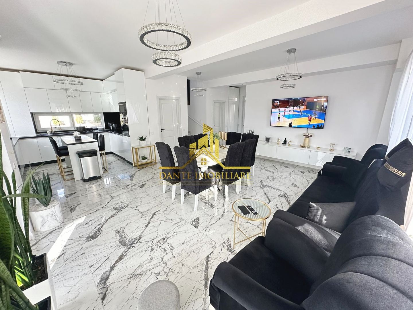 Casa individuala, 5 camere, mobilata lux, utrafinisata, Chinteni - Poză 2