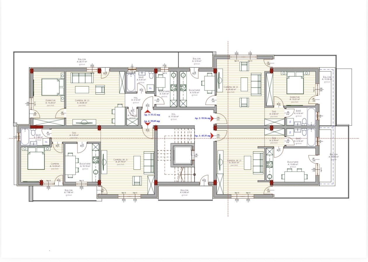 Teren cu autorizație | apart-hotel | 2S+3R+ER | Bună Ziua - Poză 9