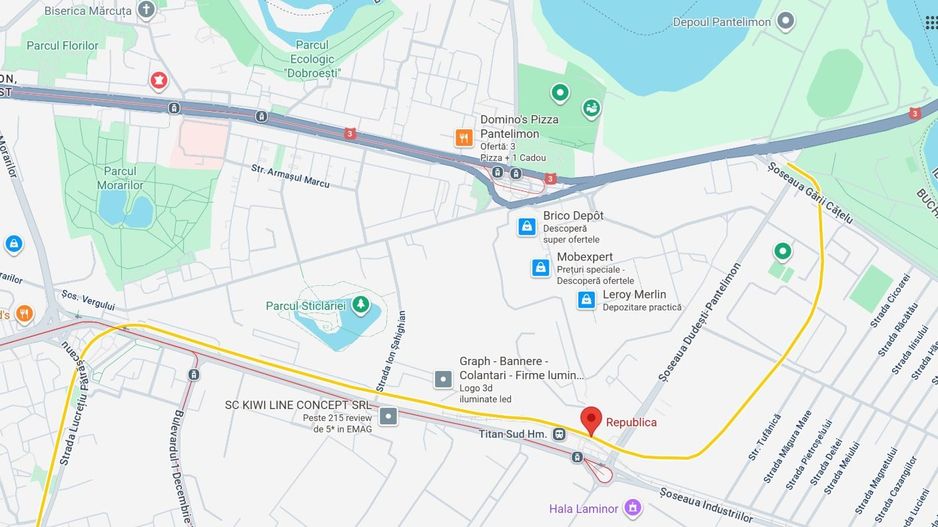 Teren metrou Republica 6000 mp autorizatie 26000 mp Parcul Sticlariei - Poză 11