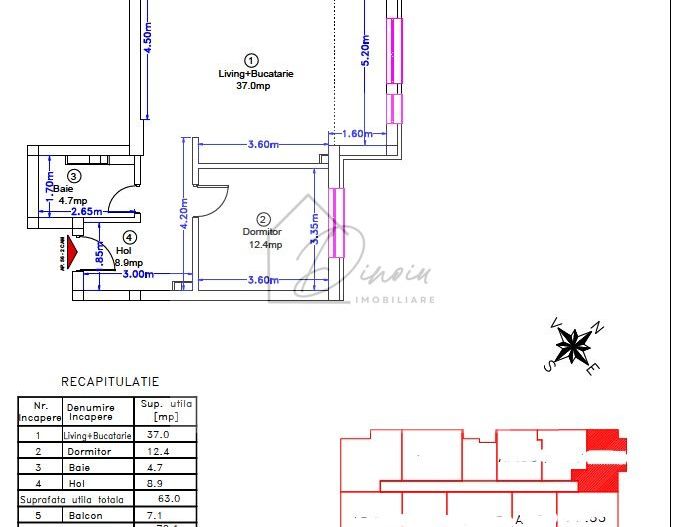 Apartament 2 camere de vanzare Pipera Rond OMV I Lux I parcare inclusa - Poză 3