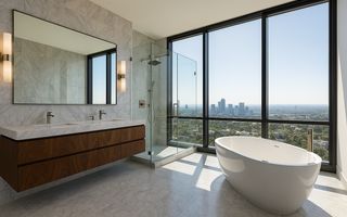 PENTHOUSE PANORAMIC – Etaj 9 | 4 Dormitoare | 5 Băi | Living 103 mp - Poză 7