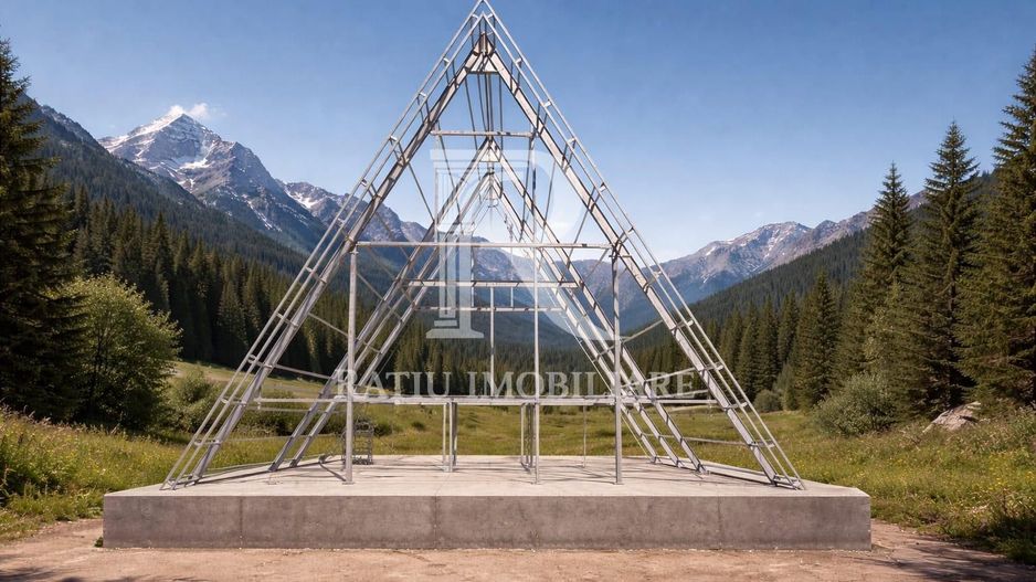 A-FRAME GRAND – STRUCTURĂ METALICĂ PREMIUM | 5 CAMERE - Poză 24