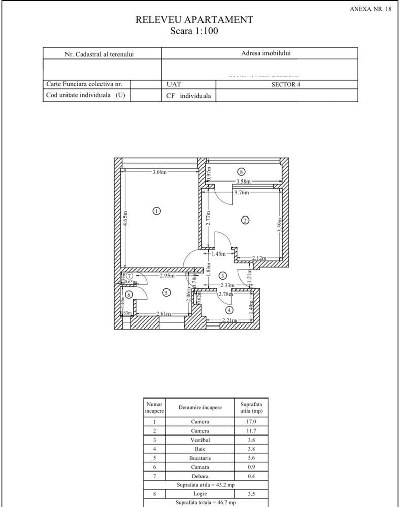 De vanzare apartament 2 camere Dimitrie Cantemir - Poză 8