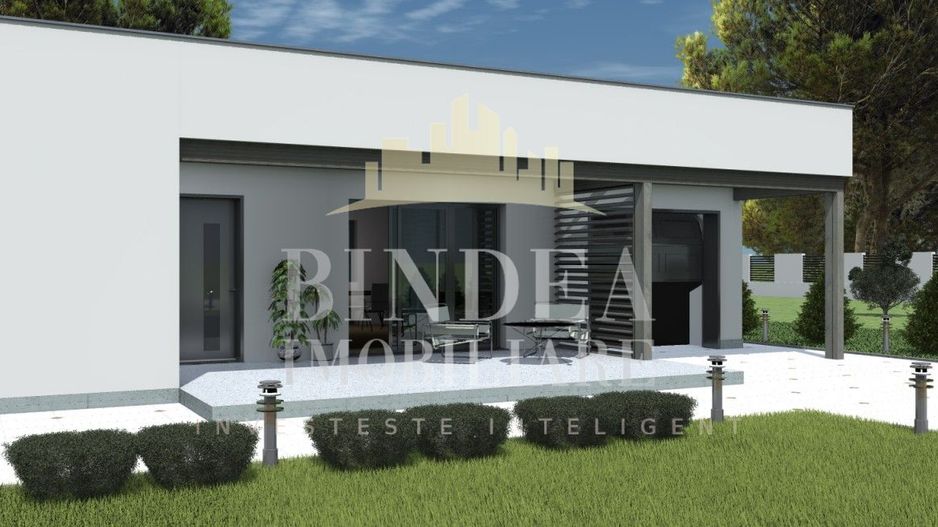 Casa individuala parter cu garaj 813mp teren an 2024 - Poză 1