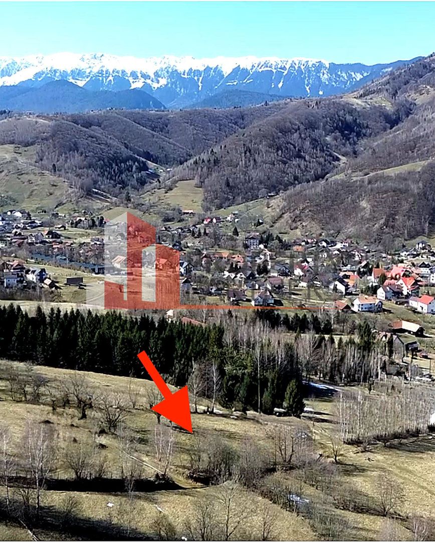 Teren Bran | 3.520 mp | Vedere Bucegi & Castelul Bran - Poză 1