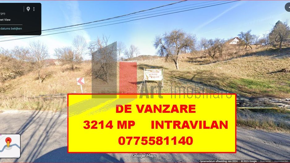 Teren intravilan 3214 mp  în Rucăr cu deschidere 56 m în DN73 - Poză 10