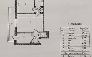 Apartament cu doua camere, Piata Sudului, 99.000€ - Poză 10
