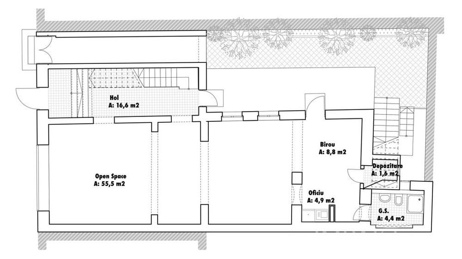 Spatiu comercial ultracentral cu vitrina si intrare direct din strada - Poză 14