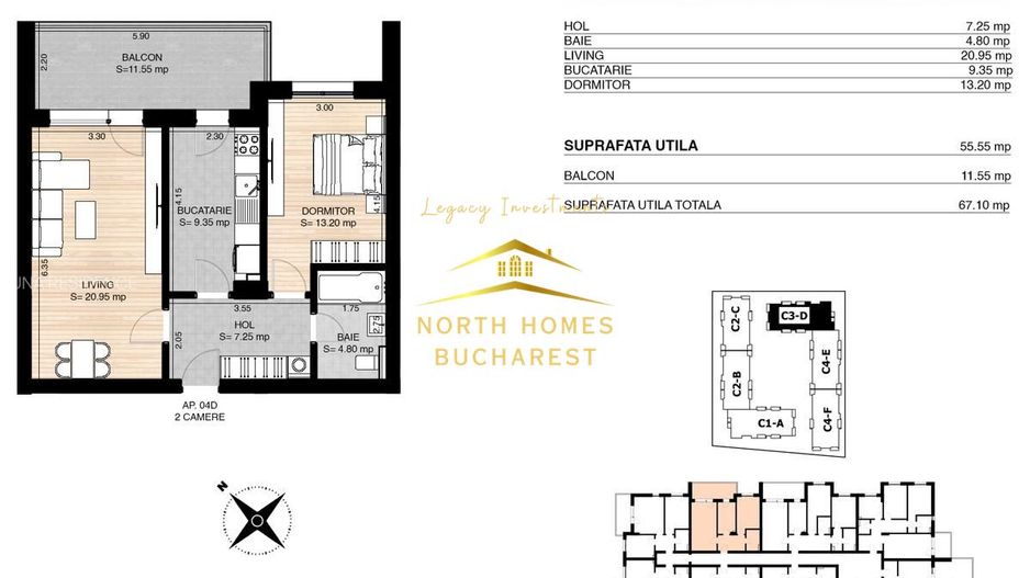 COMISON 0 -Apartament de vanzare -2 CAMERE -OMV PIPERA - Poză 1