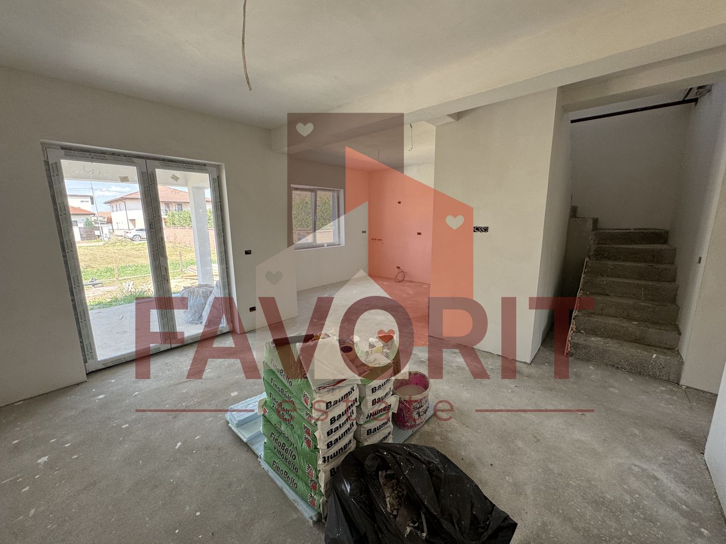 COMISION 0%. Duplex despartit prin garaj finisat la cheie in Dumbravita - Poză 1