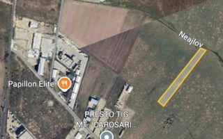 Teren 10.000 mp zona industriala Albota 10 euro mp -Arges - Poză 2
