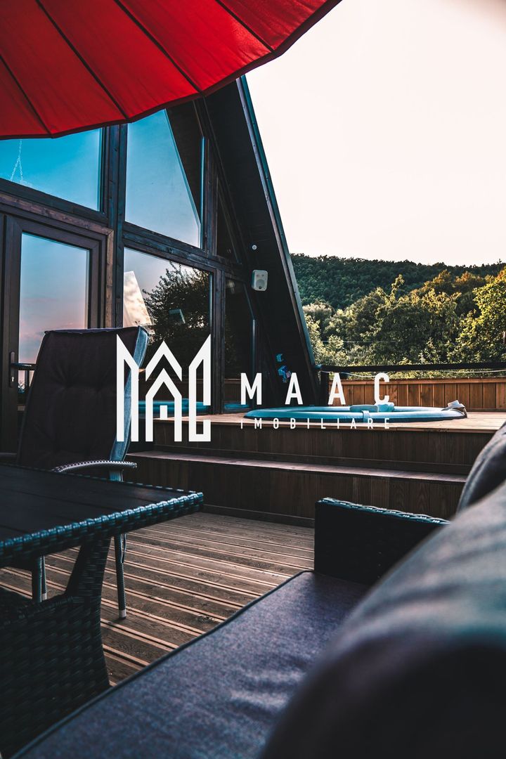 Cabana A Frame | 90 MPU | Teren 1000mp | Tocile - Poză 16