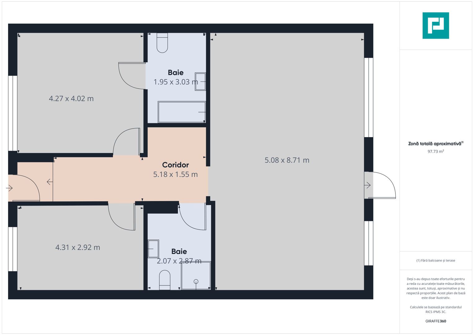 Casă 3 camere, Cartierul Verde - Poză 10