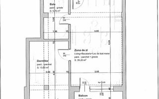 Ap cu 2 camre, etaj 2 si logie- Incalzire in pardoseala, Pret atractiv - Poză 3