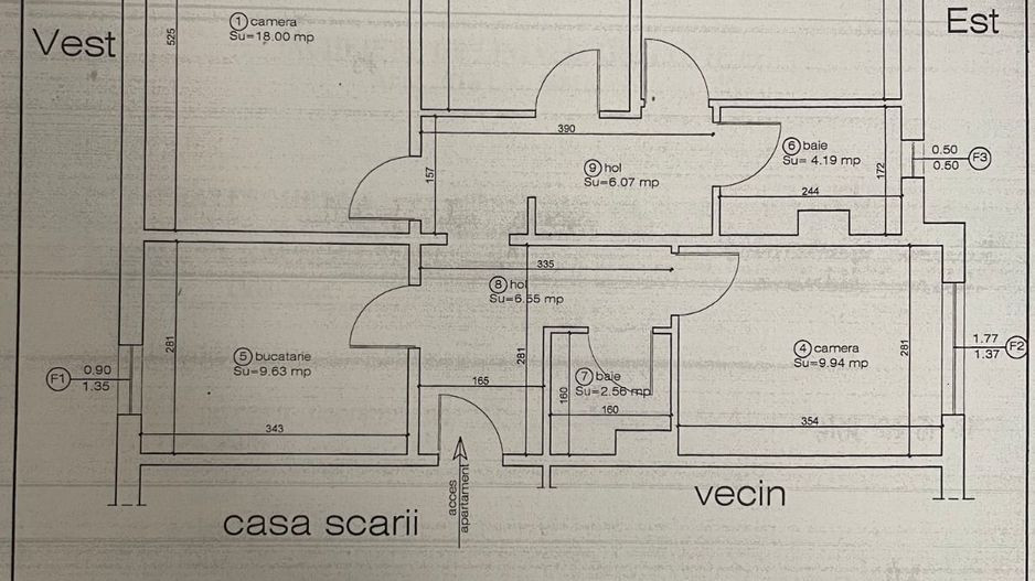 Apartament 4 camere zona LIDL - Harmanului - Poză 13