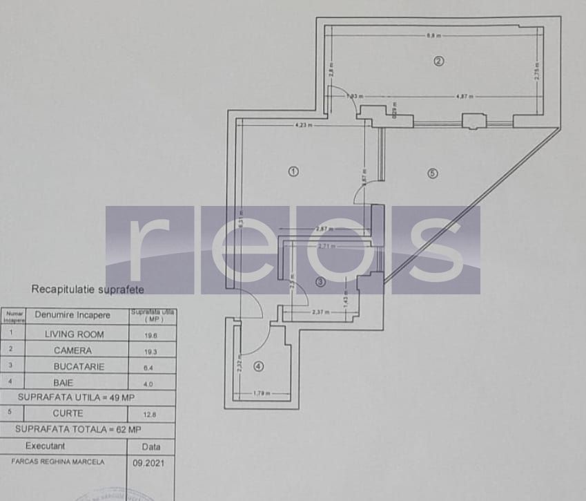 159000 EURO | APARTAMENT 2 CAMERE ZONA CALARASI | BLOC 2008 - Poză 11