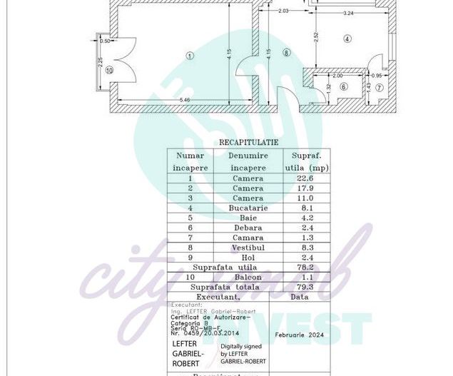 3 camere la 2 pasi de Piata Alba Iulia - Poză 11