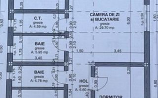 Casa noua, living si 3 dormitoare, de vanzare — Santandrei, Bihor - Poză 18