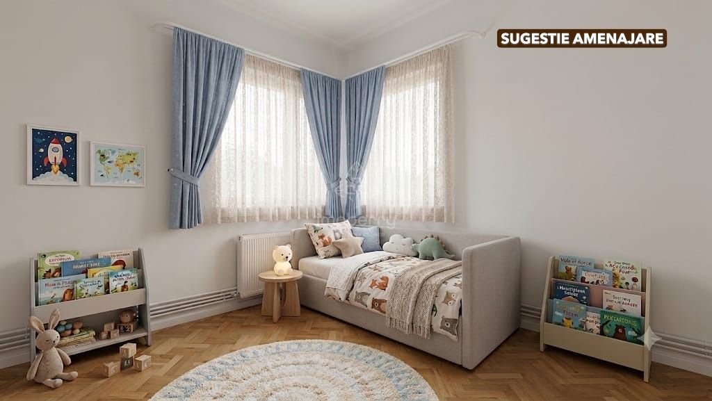 Vanzare apartament 3 camere in vila Cotroceni, langa Palatul Cotroceni, statuia - Poză 13