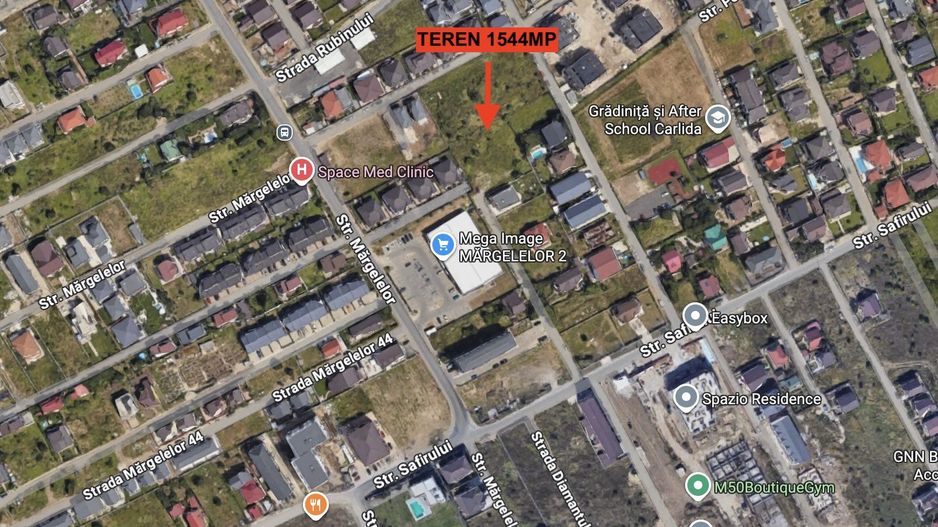 Teren 1542 mp Bragadiru ideal locuinta sau dezvoltare Comision 0 - Poză 4