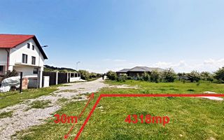 Sanpetru teren pentru dezvoltare imobiliara 4318mp, 60 euro/mp - Poză 2