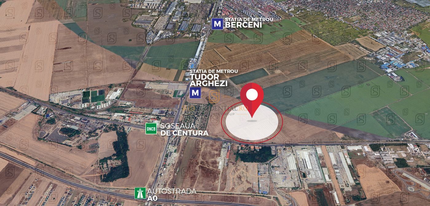 Teren Popesti-Leordeni  - Soseaua de centura  5212 mp cu deschidere 55 ml - Poză 4