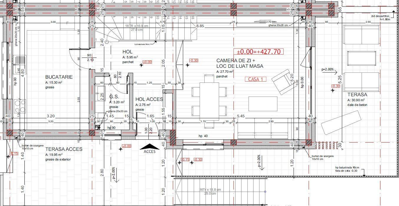 Duplex semifinisat, zona Vivo - Schiță 21