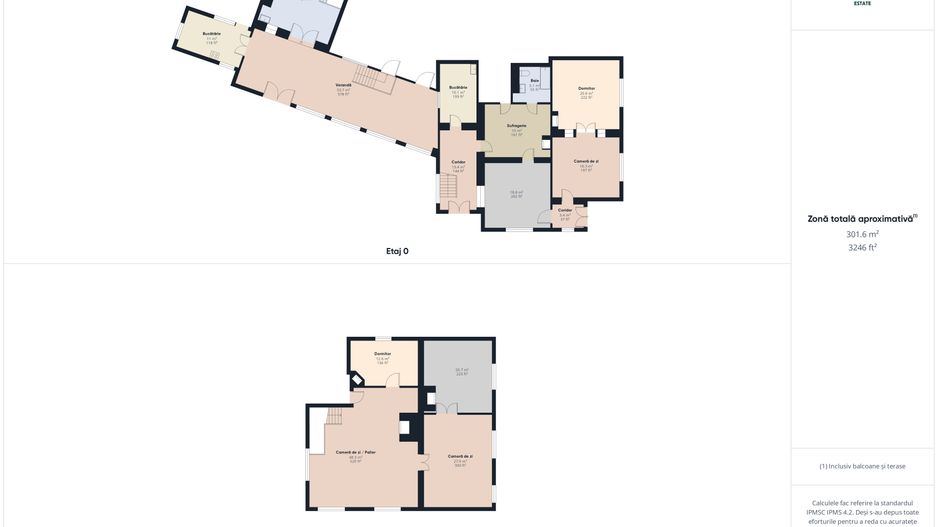 Casă cu 10 camere și 1437 mp teren în Ineu - Arad - Poză 9