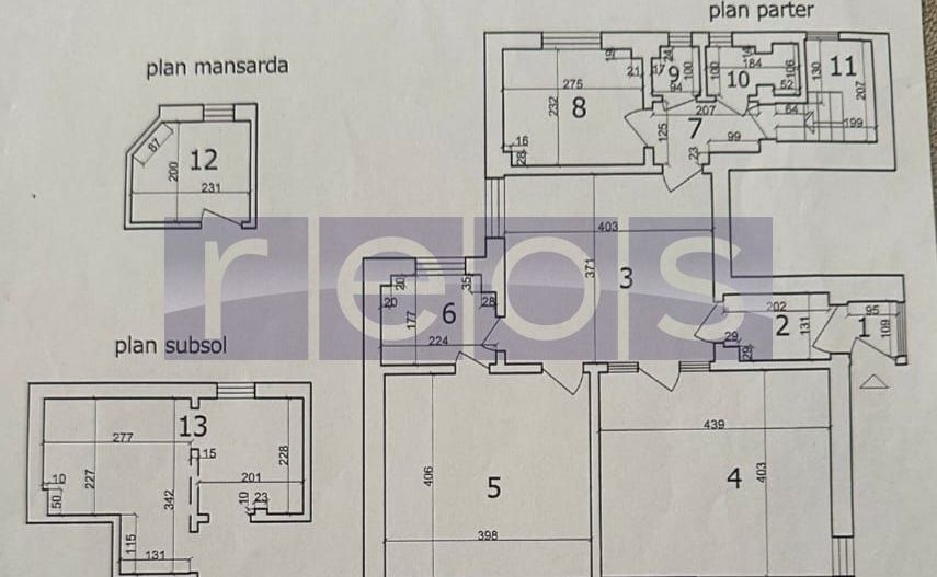 VANZARE - 3- CAMERE IN VILA INTERBELICA -TINERETULUI - Poză 21