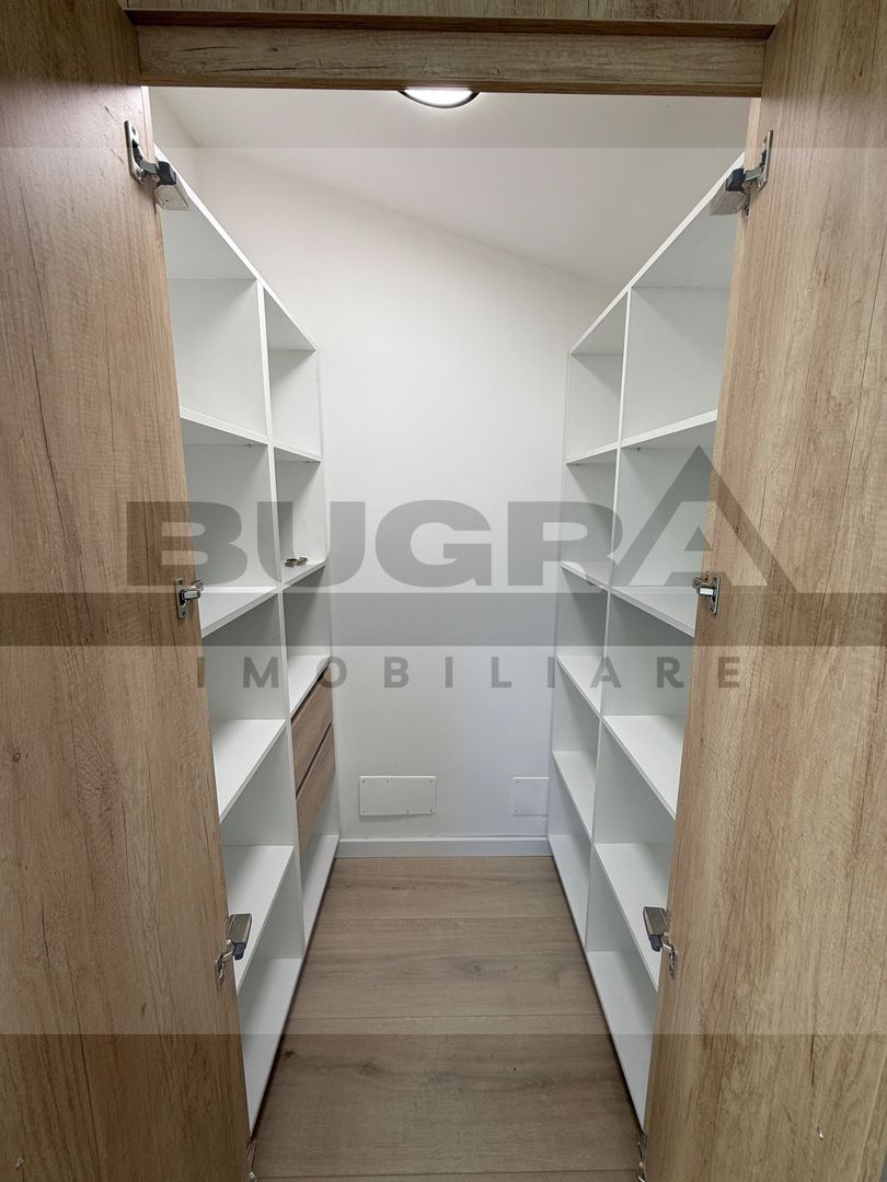 Apartament cu 4 camere, 100 mp, parcare,  gradina,  zona L. Merlin - Poză 17