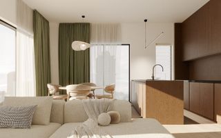 Apartament 4 camere cu terasă de 34,6 mp - Poză 2