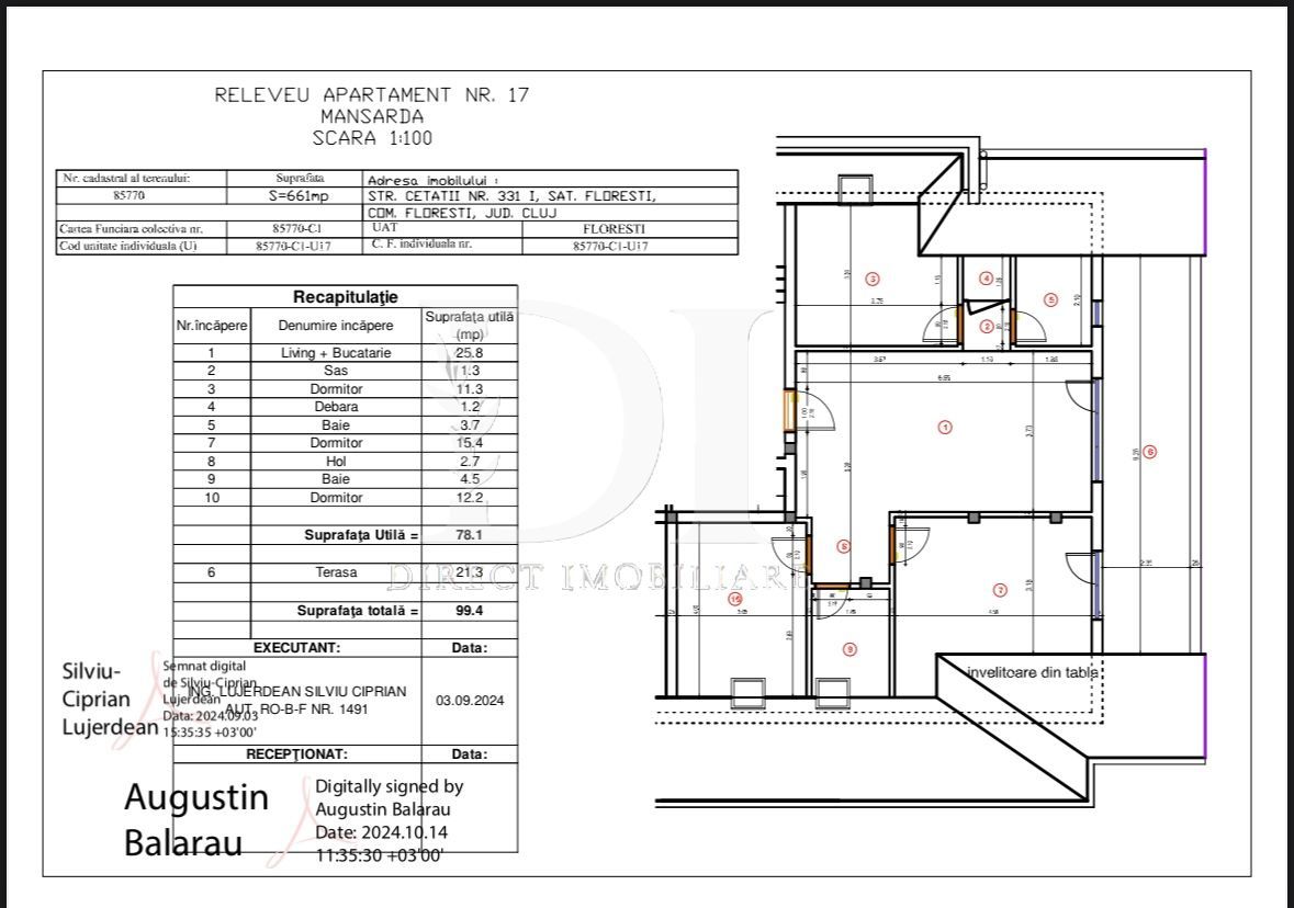 Apartament cu 4 camere / Zona Cetatii - Poză 12