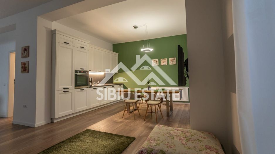 Apartament de inchiriat 3 camere cu grădină-Zona Calea Cisnadiei - Poză 3