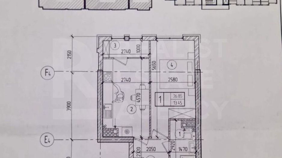 Vânzare apartament, 1 cameră,  str. Dimineții, Botanica - Schiță 9