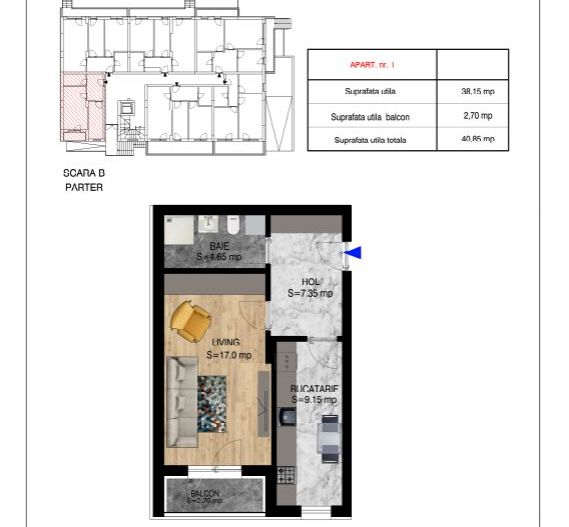 GARSONIERA// PALLADY// FINISAJE PREMIUM//COMISION 0! - Poză 1