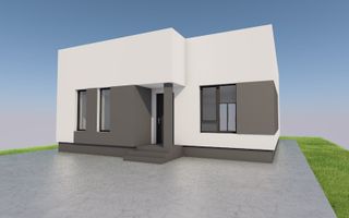 Vila individuala | 4 camere - 2 bai - Teren 307 mp - Poză 1
