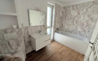 Duplex lux, de închiriat, 5 camere, parcare, curte, terasă,220mp teren - Poză 4