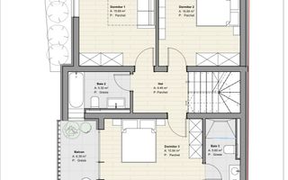 Casă premium cu 3 niveluri, teren 346 mp și terasă panoramică - Poză 14