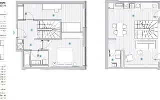 Silk District: Duplex premium, 3 camere, 88 mp, intabulat, contract vc - Poză 19