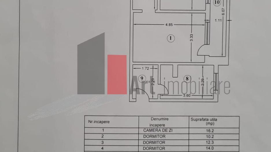 Vânzare apartament 4 camere semidecomandat Emil Racoviță - Spiru Haret - Poză 8