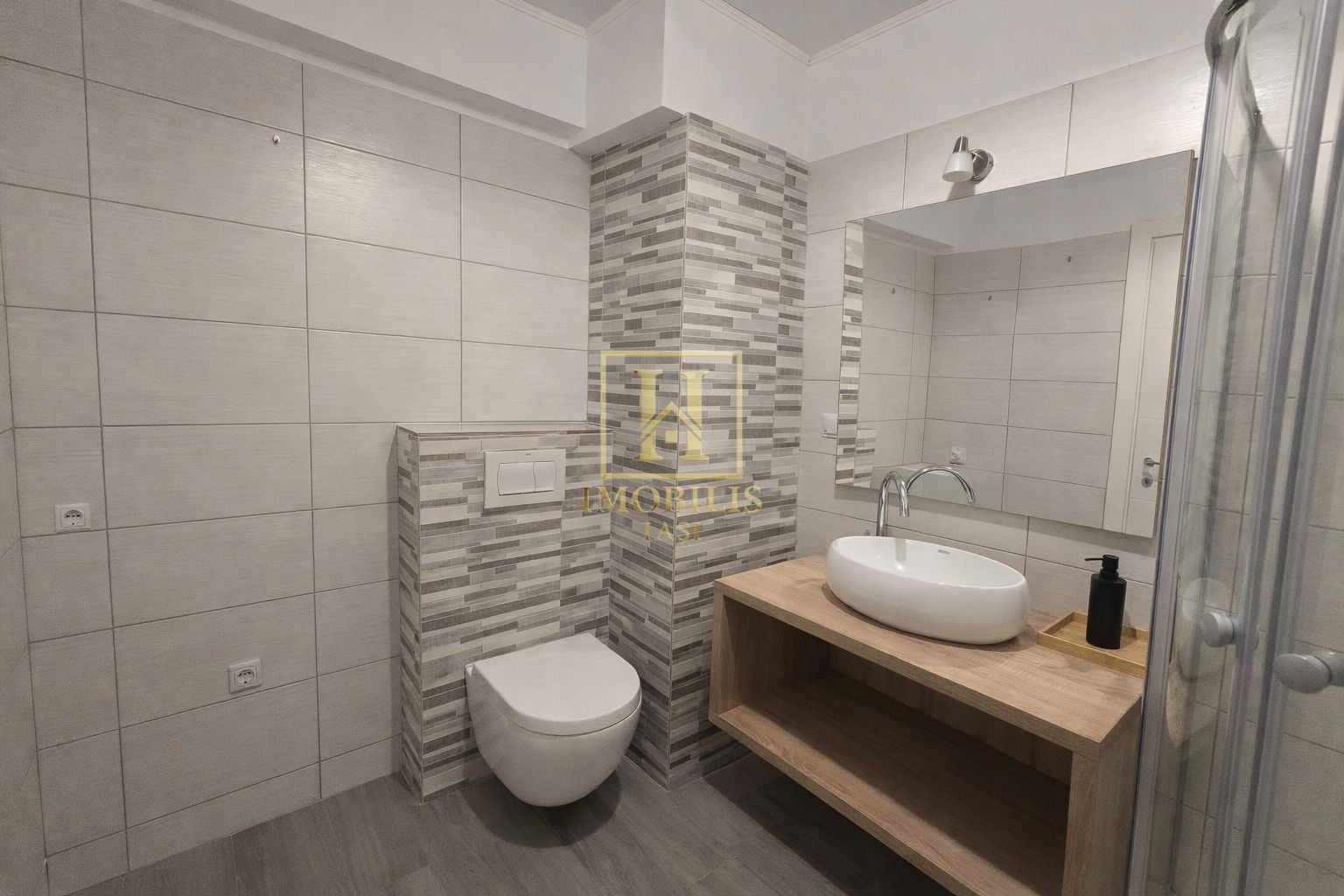 Apartament NOU 2 camere open space 50 mp Copou 104900 euro - Poză 6