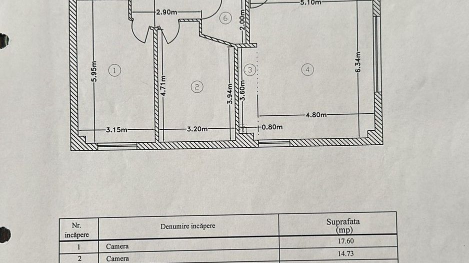 Apartament elegant cu 3 camere, la parter, într-o zonă liniștită din Pipera - Schiță 13