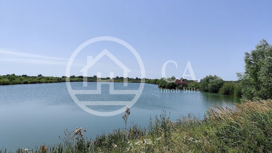 De vanzare BALTA DE PESCUIT, 3,80 ha, cabana din busteni, langa Vama Bors, Bihor - Poză 19