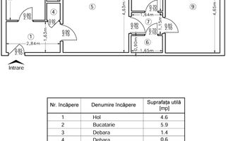Apartament 2 camere, Zona Cantemir - FĂRĂ RISC 74.000 euro - Poză 2