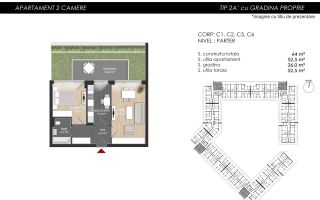 Vânzare, apartament cu 2 camere în zona Bucureștii Noi - Poză 3