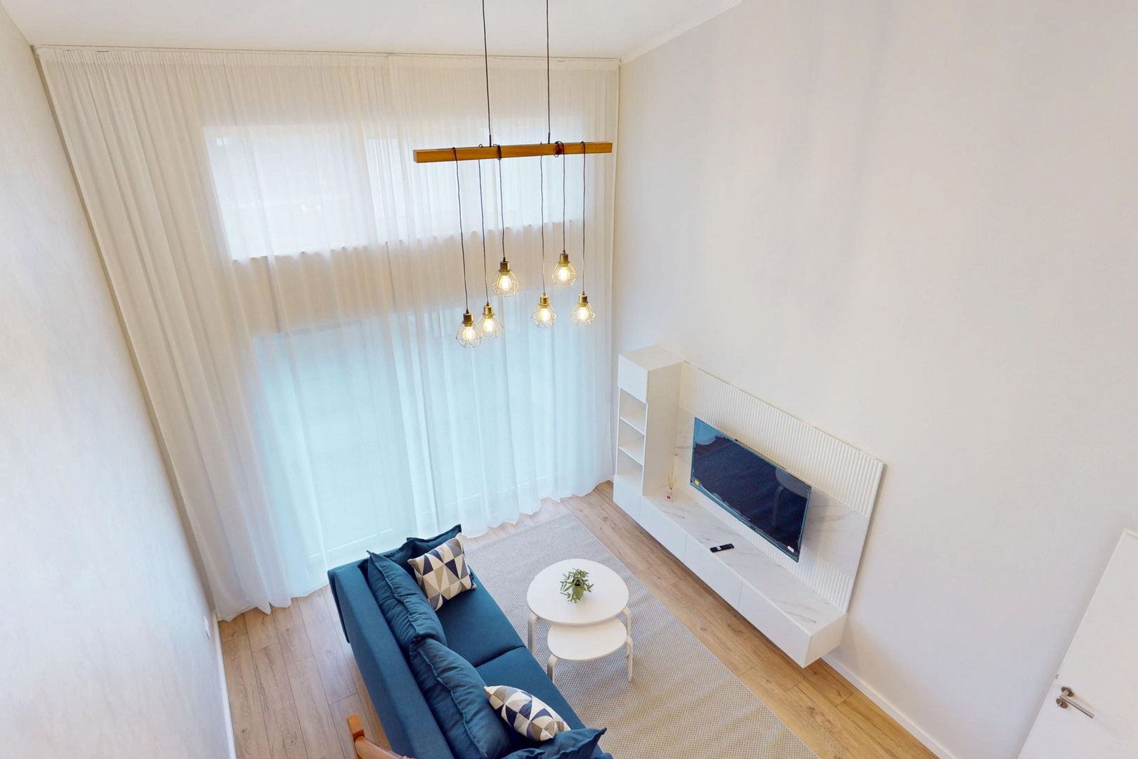 Penthouse 3 camere, 2 băi, mobilat complet, dressing - întabulat - Poză 1