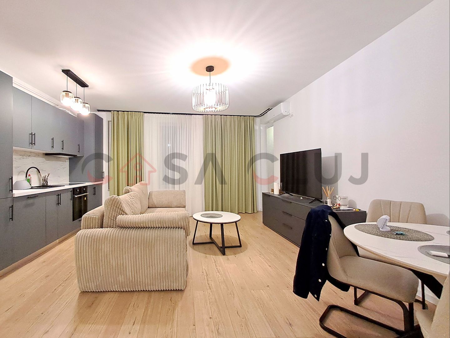 3 Camere, 80mp utili, Etaj 1, Bloc Nou, P-ta1 Mai!! - Poză 1