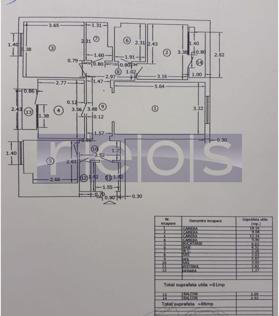 VANZARE 4 CAMERE DECOMANDAT -DRISTOR - Ramnicu Sarat - Mega Image - Poză 19