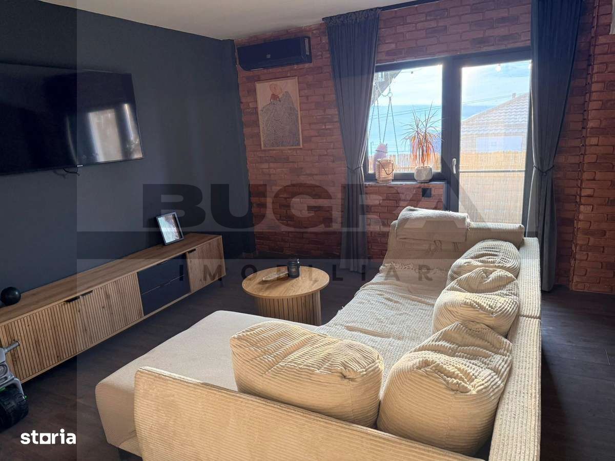 Apartament de 2 camere ultrafinisat, 59,6mp, parcare, nou, Apahida - Poză 3